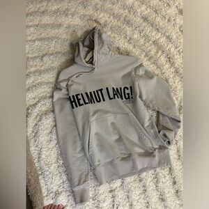 Helmut Lang grey hoodie